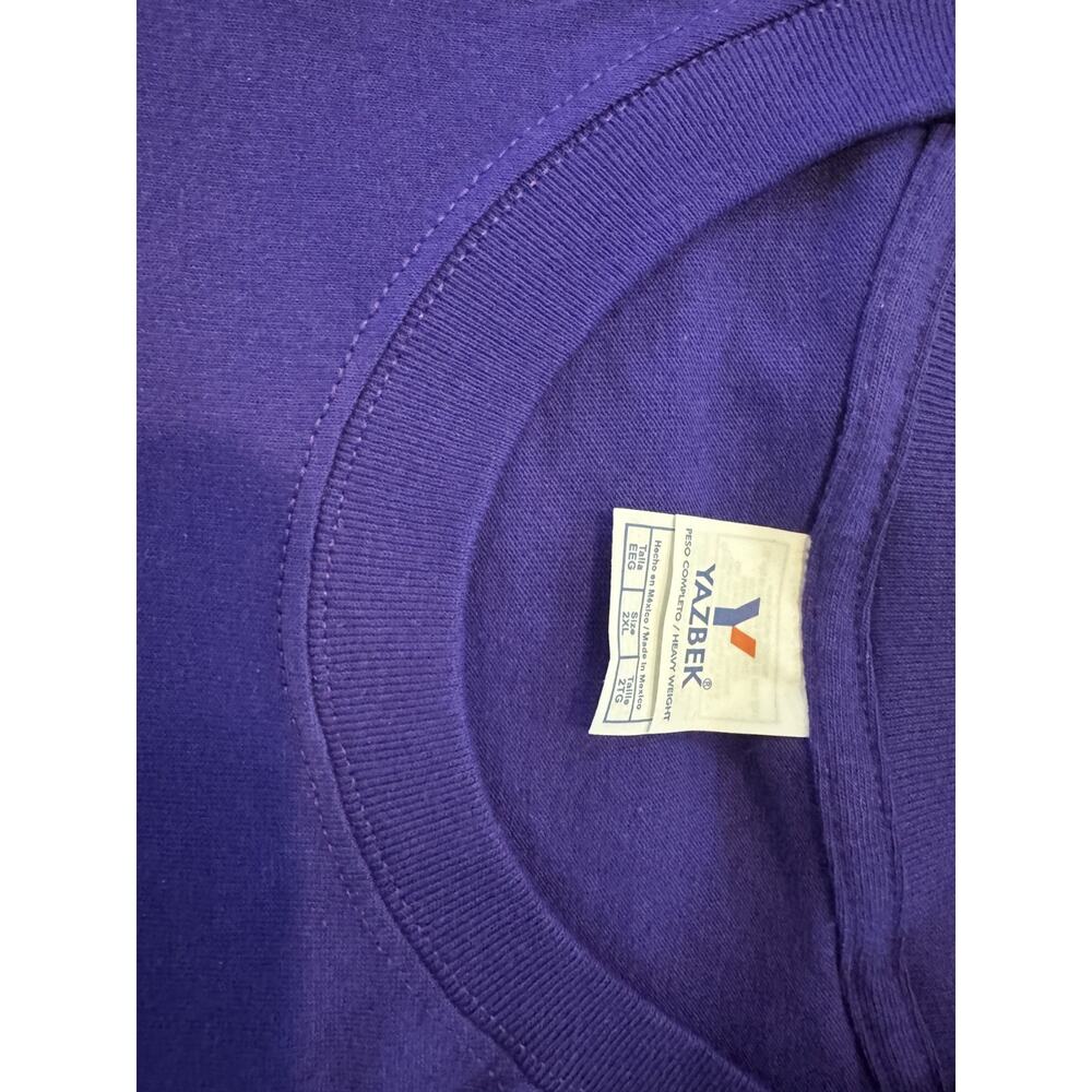 LOT OF 3 Yazbek Adult Tee - Purple - Size 2XL | NWOT Wholesale Bundle